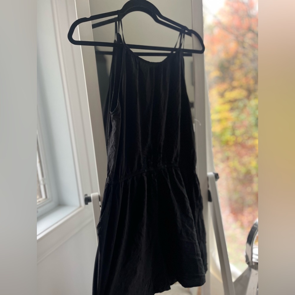 Old Navy Black Romper Jumpsuit Size Large